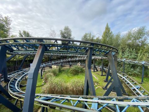 Flying Fish Thorpe Park Chertsey Surrey England United Kingdom