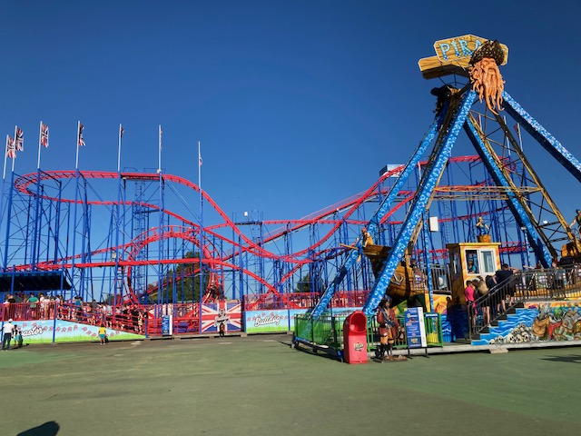 Bulldog Coaster Brean Theme Park Brean Somerset England