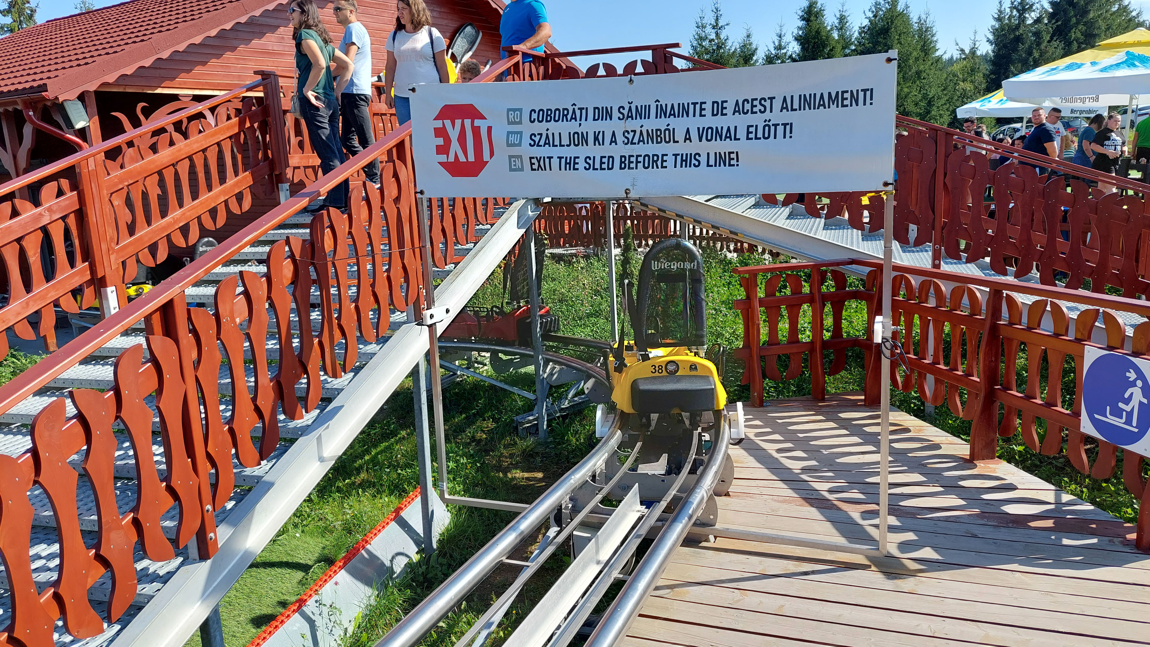 Alpine Coaster P rtia Topli a M gheru Harghita Romania