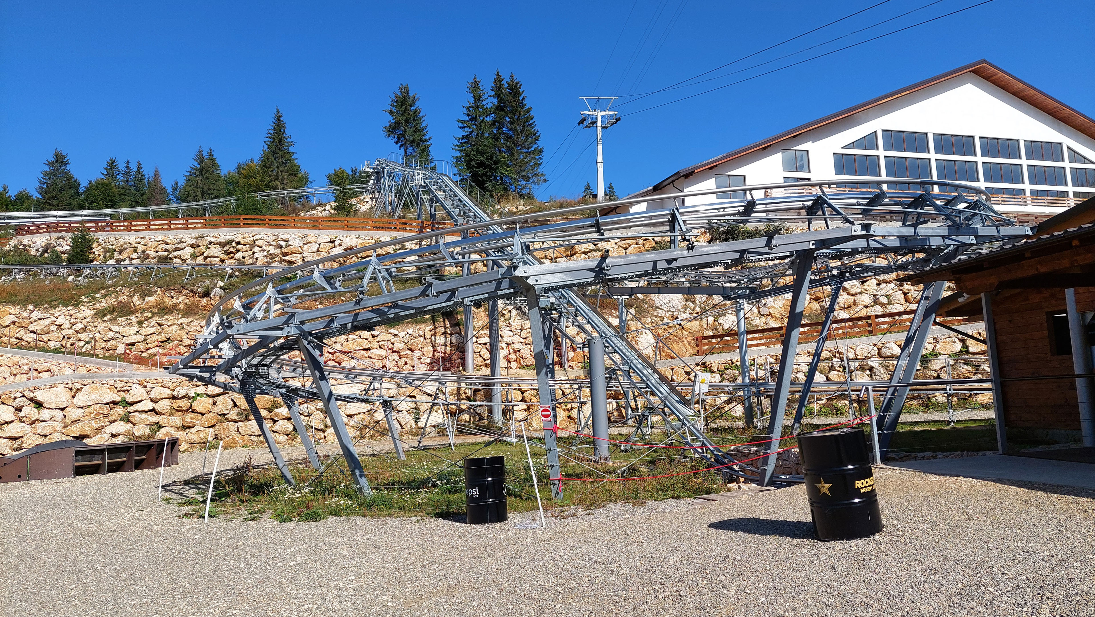 Alpine Coaster Cheile Gradistei Fundata Bra ov Romania