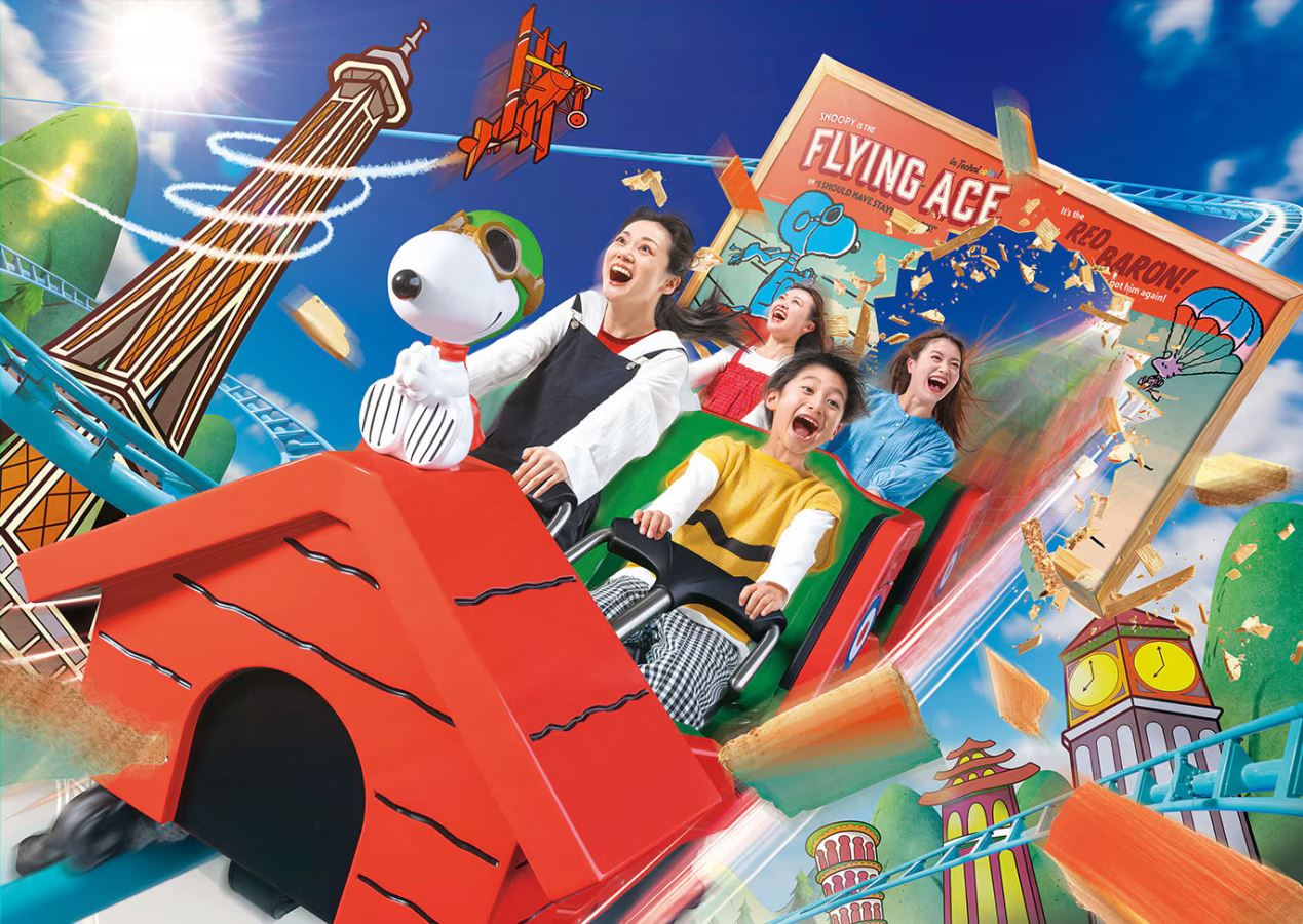 【新品】DEATH NYC 2015 SNOOPYと仲間達コースター Snoopy's Flying Ace Adventure - Universal Studios Japan (Konohana