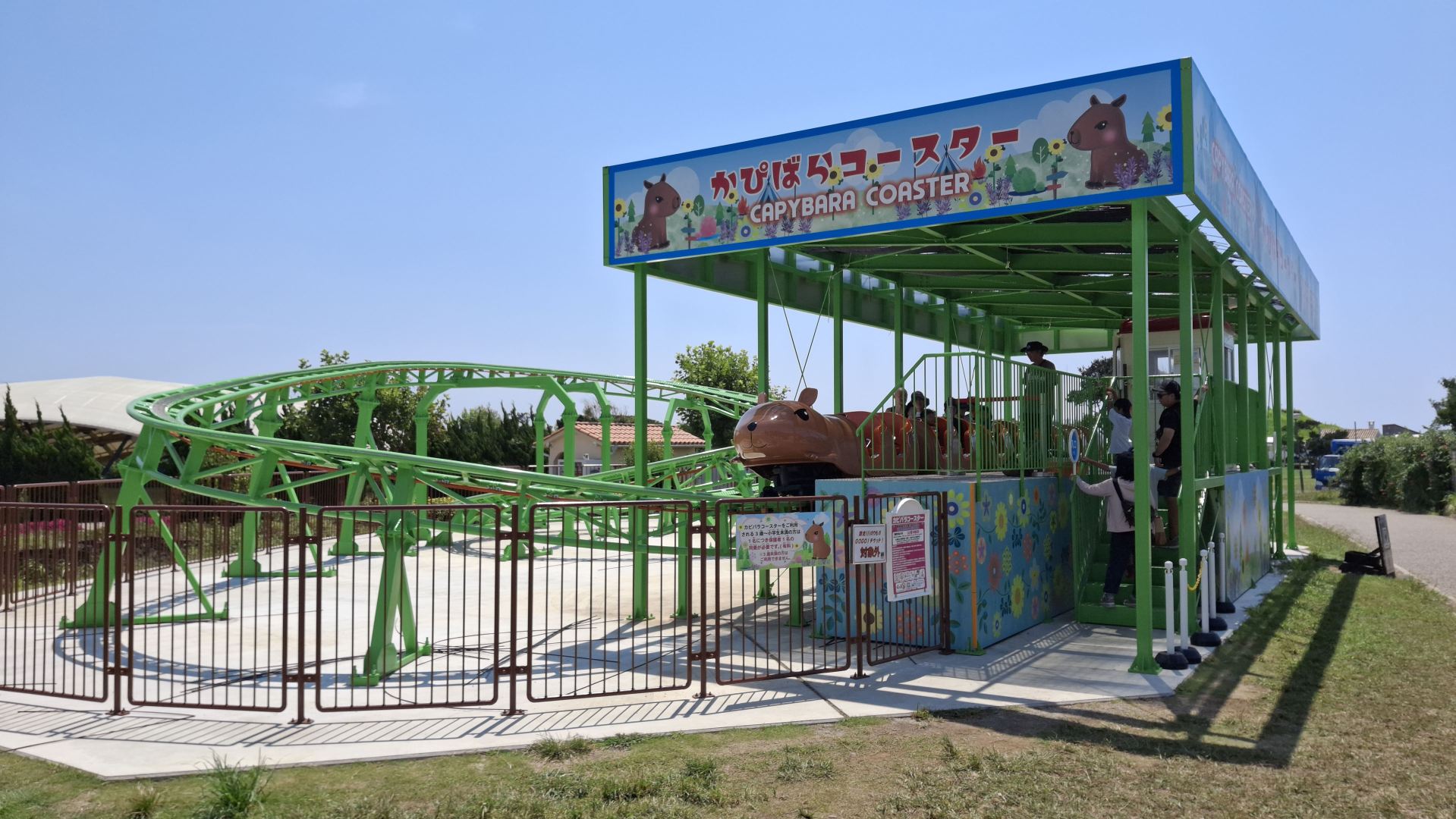 にこ 豊洲 コースター ZOKKON】 走っている姿もかっこいいけど、ホームに佇む姿も